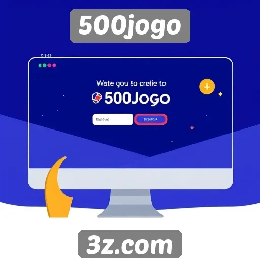 Interface do 500jogo é amigável para novos usuários