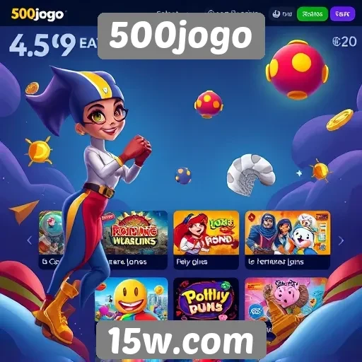 Experiência do usuário e navegação no site 500jogo